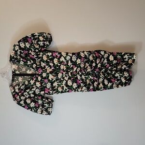 Veronica Beard floral print mini  dress, Size 4